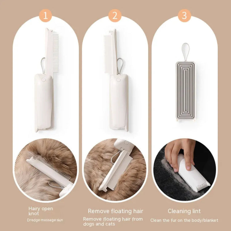 Dog & Cat Hair Removal Grooming Brush